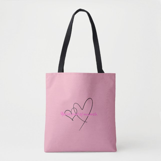 Tote Bag Toile Intérieure – L'art de la force cachée (Devant)