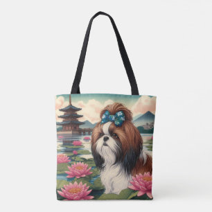 Tote Bag Toile Magnum Maximus Lotus Pond Fourre-tout