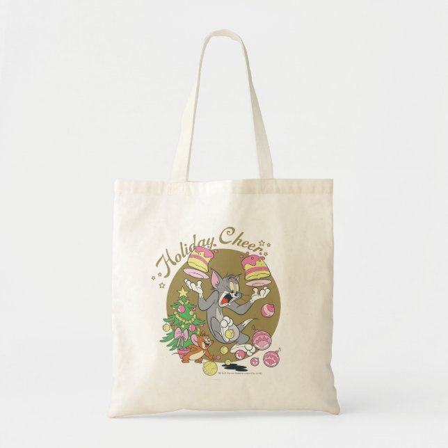 Tote Bag Tom et Jerry Holiday Cheer (Devant)