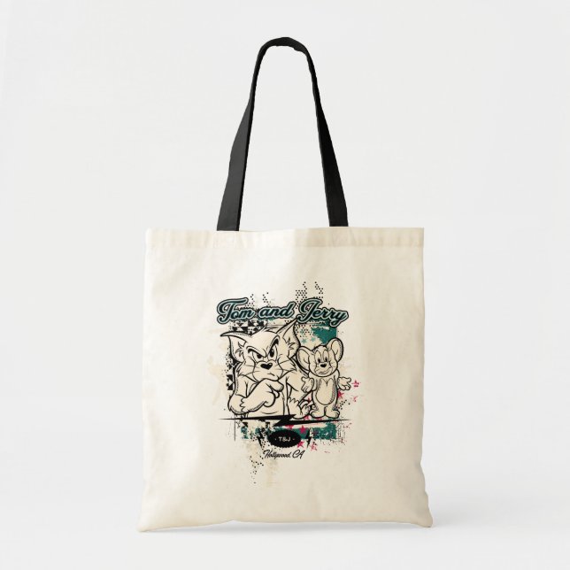 Tote Bag Tom et Jerry Hollywood CA (Devant)