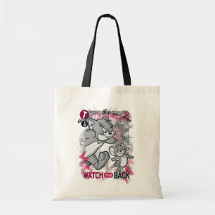 Tote Bag Tom et Jerry Regardez votre dos