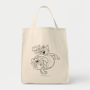 Tote Bag Tom Et Jerry   Tom Et Jerry Rient