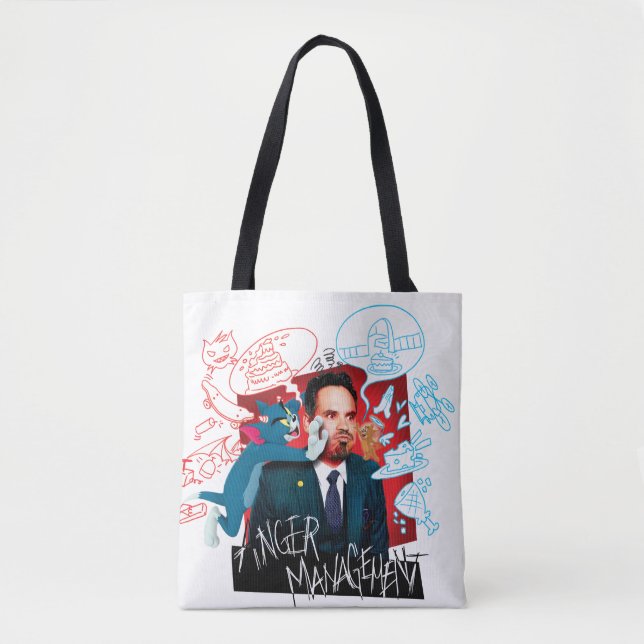Tote Bag Tom & Jerry With Terrance - Anger Management (Devant)