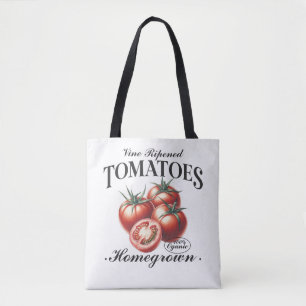 Tote Bag Tomates cultivées à la maison Tomates Vintages Fru