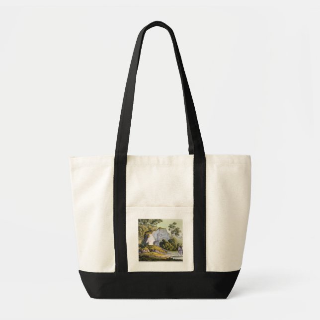 Tote Bag Tombeau de Sun, Pérou, de 'Le Costume Ancien et de (Devant)