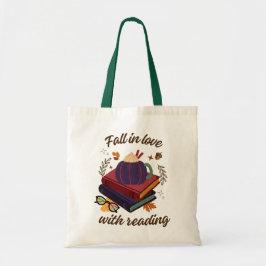 Tote Bag Tombez amoureux de la lecture, amoureux des livres