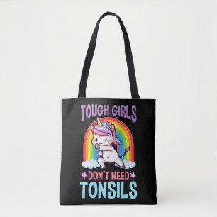 Tote Bag Tonsillectomie de l'Unicorn Kid