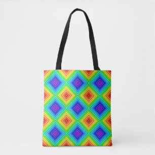 Tote Bag Topographie géométrique - Fourre-tout