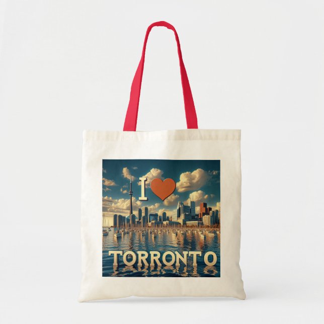 Tote Bag Toronto Waterfront Tragetasche (Vorne)