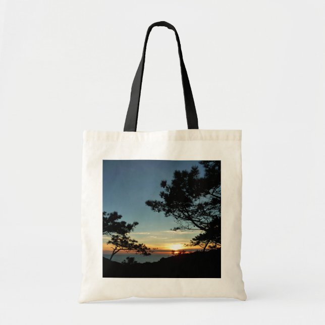 Tote Bag Torrey Pine Sunset III Paysage californien (Devant)