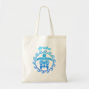 Tote Bag Tortue bleue Aruba
