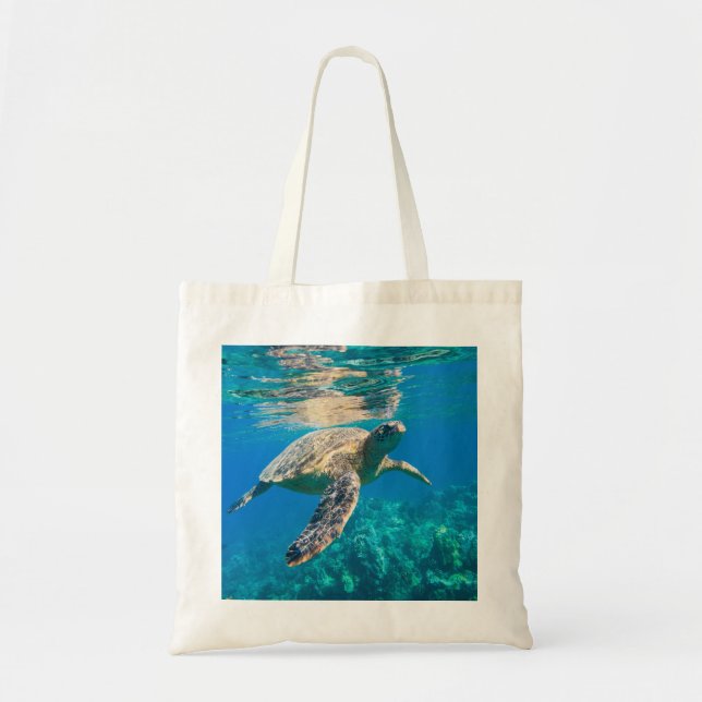 Tote Bag Tortue de mer (Devant)