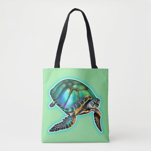 Tote Bag Tortue de mer (Devant)