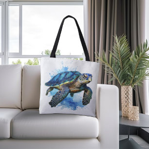 Tote Bag Tortue de mer la plus mignonne,