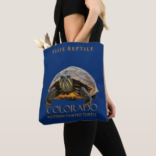 Tote Bag Tortue peinte de l'Ouest du Territoire du Colorado