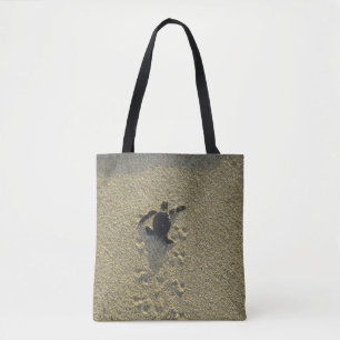 Tote Bag Tortue verte, (Chelonia mydas), nouveau-né