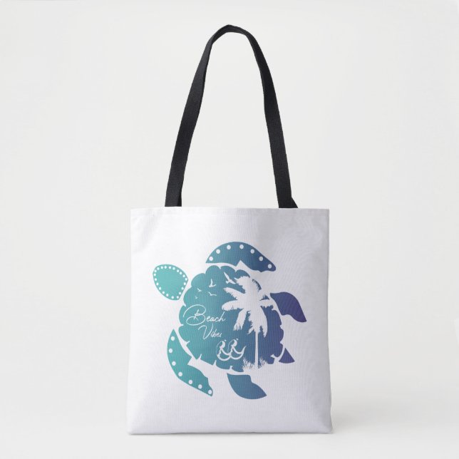 Tote Bag Tortues de mer (Devant)