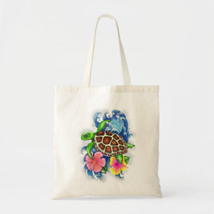 Tote Bag Tortues de mer tropicales