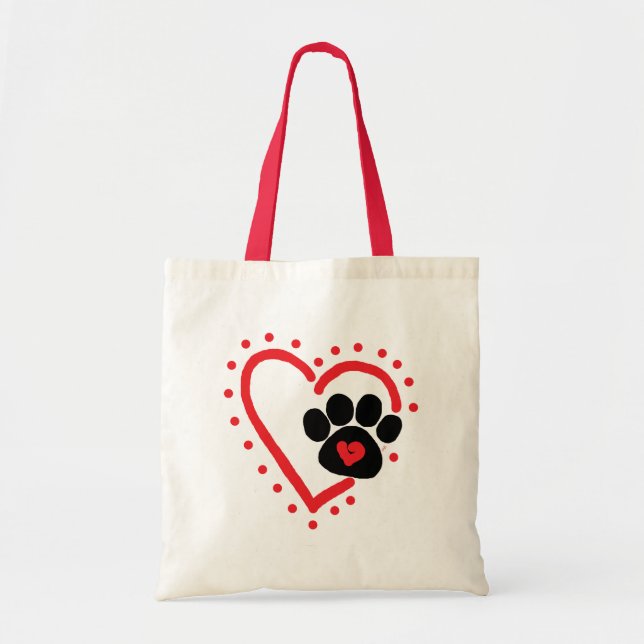 Tote Bag Tote for Pet Lovers (Devant)