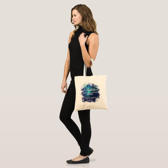 Tote Bag Totebag para amantes de los libros (Devant (modèle))