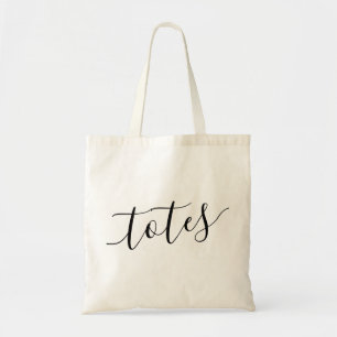 Tote Bag Totes Script amusant