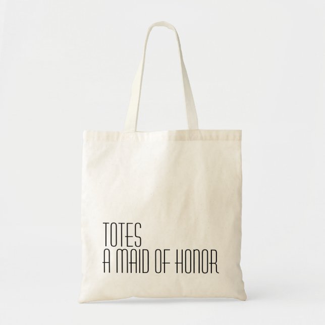 TOTE BAG TOTES UNE DOMESTIQUE D'HONNEUR (Devant)
