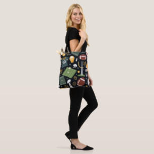 Tote Bag Touchdown Triumph: Ultimate American Football Fan