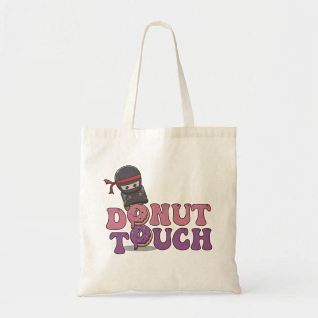 Tote Bag Touche à l'âne ! (Devant)