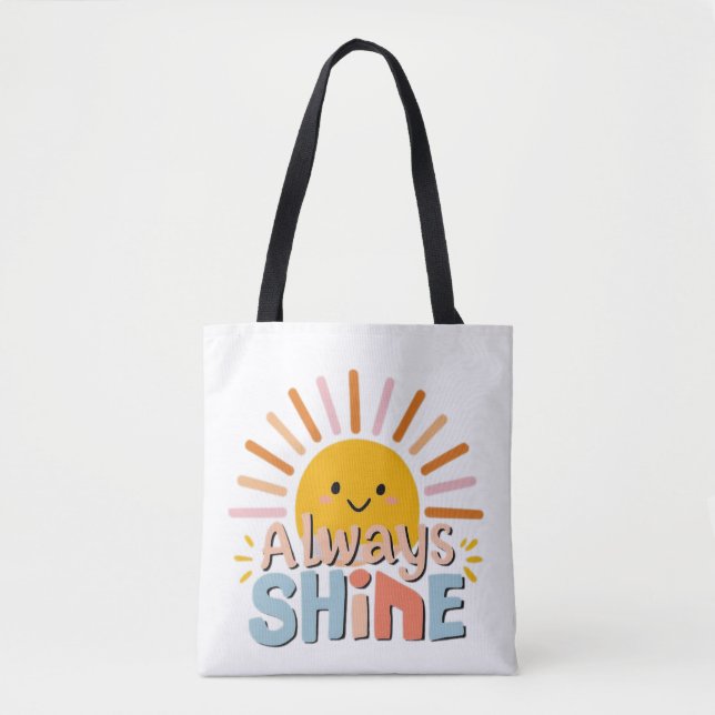 Tote Bag Toujours briller (Devant)