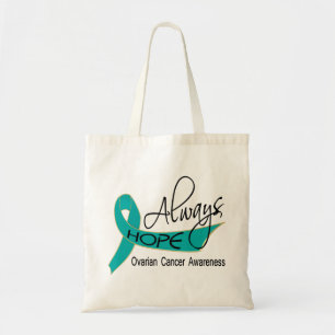Tote Bag Toujours Cancer ovarien d'espoir