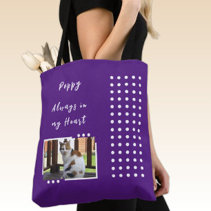 Tote Bag Toujours dans mon coeur 2 photo amoureux de animal