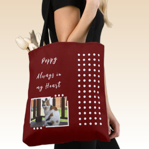 Tote Bag Toujours dans mon coeur 2 photo amoureux de animal