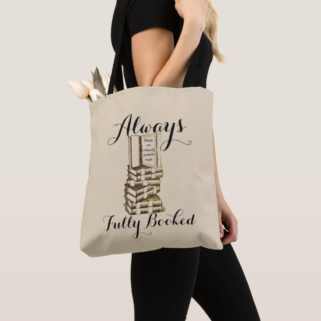Tote Bag Toujours entièrement réservé (De près)