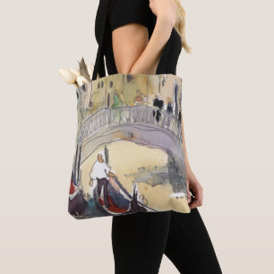 Tote Bag Tour de gondole d'air des destinations   Venise