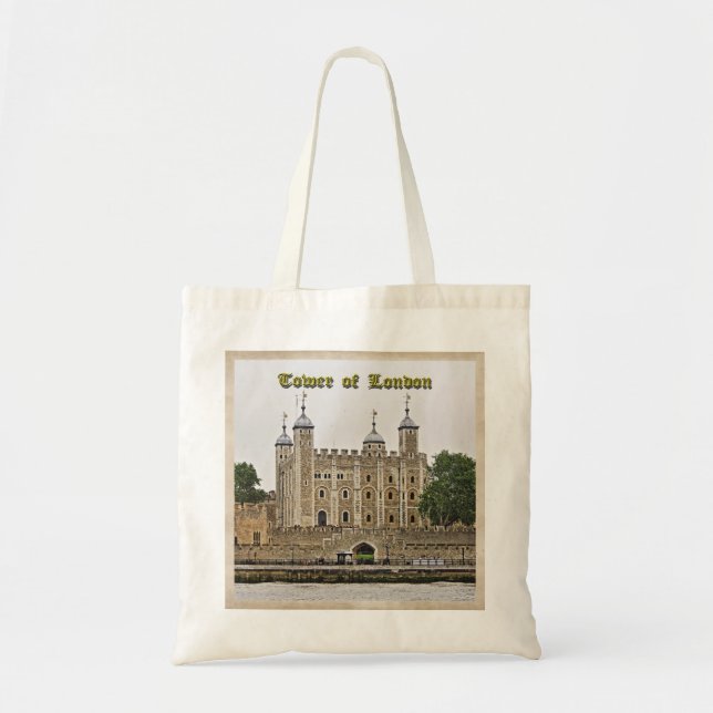 Tote Bag Tour de Londres (Devant)