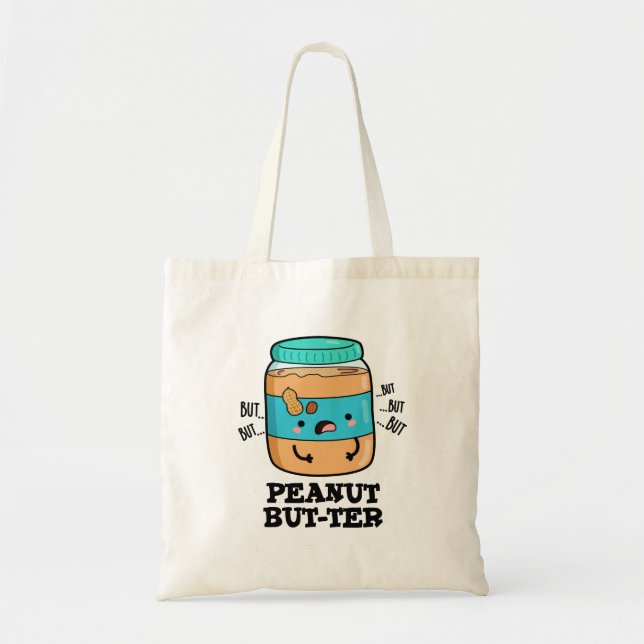 Tote Bag Tourne de nourriture amusante mais plus drôle d'ar (Devant)