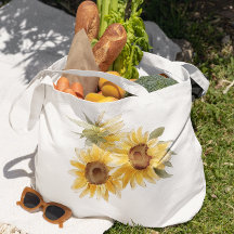 Tournesol à l'aquarelle