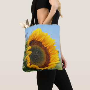 Tote Bag Tournesol au soleil floral 