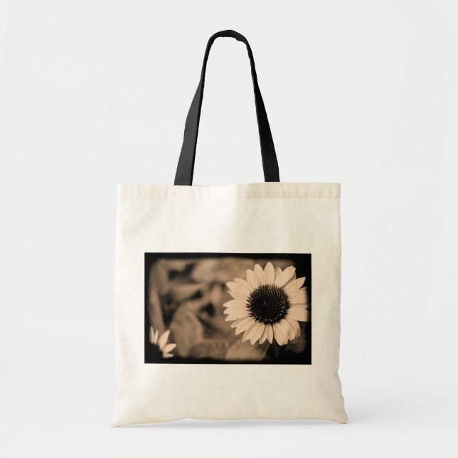 Tote Bag Tournesol Fourre-tout de B&W (Devant)