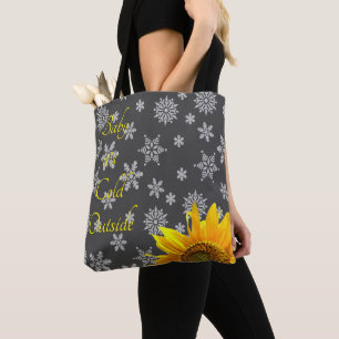 Tote Bag Tournesol Snowflakes Fourre-tout