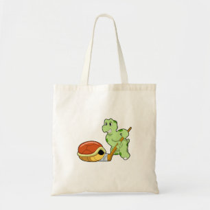 Tote Bag Tourterelle Hockey sur glace Canne de hockey sur g