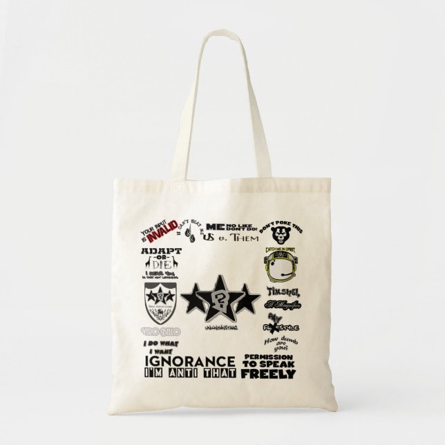 Tote Bag tous dans fourre-tout (Devant)