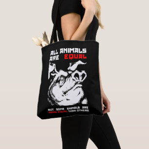Tote Bag Tous les animaux sont égaux 1