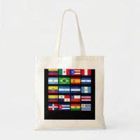 Tous les drapeaux latino-américains Patrimoine his