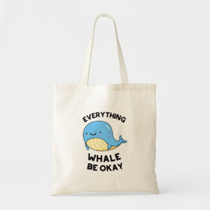 Tote Bag Tout Baleine être d'accord amusant jeu de baleine
