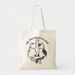 Tote Bag Tout ce dont vous avez besoin, c'est d'un chat d'a