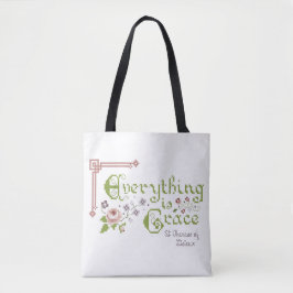 Tote Bag Tout est Grace St Therese Fourre-tout sans logo