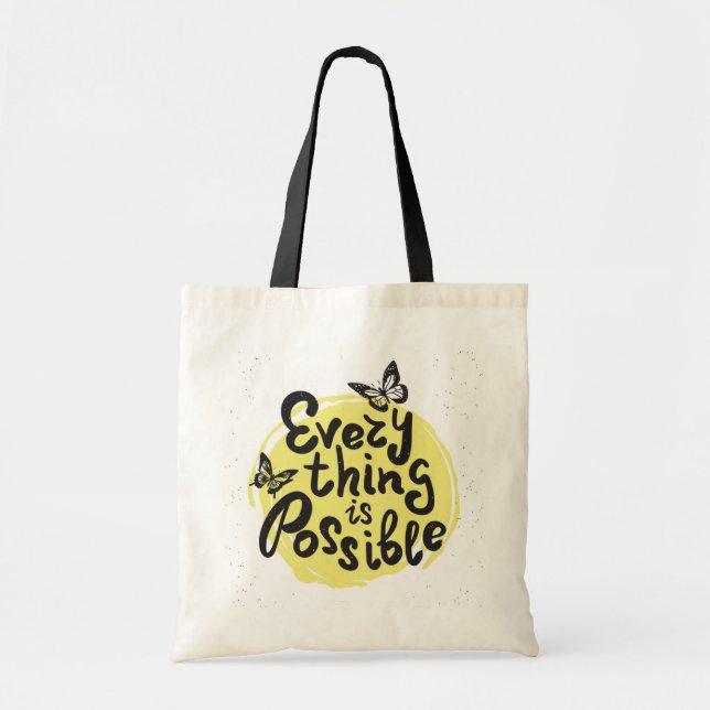 Tote Bag Tout est possible (Devant)