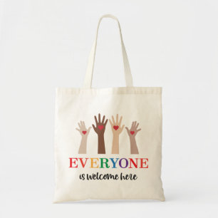 Tote Bag Tout Le Monde Est Le Bienvenu Ici Enseignant Idaho