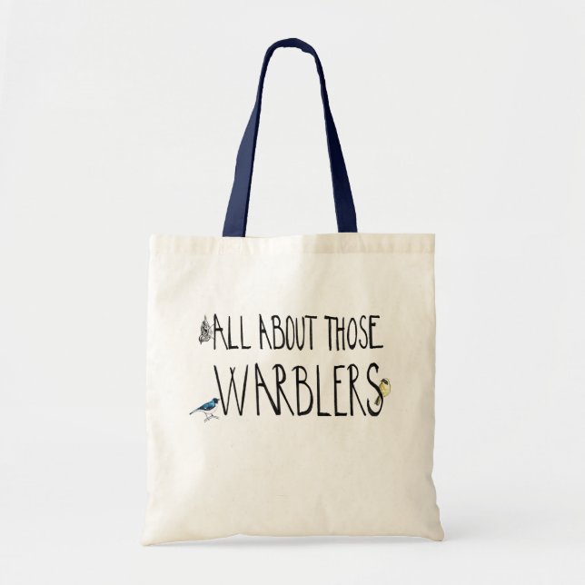 Tote Bag Tout Sur Ces Parulines (Devant)